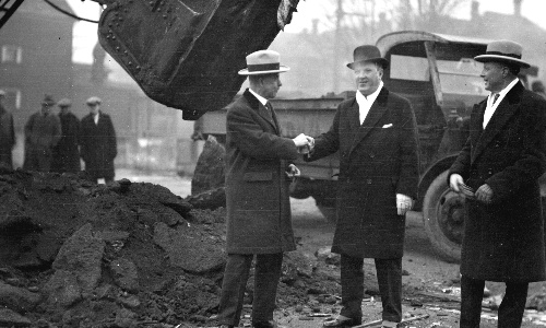 1928 Construction Begins on Our Hotel