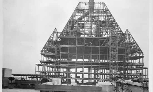 1932 Construction Halts